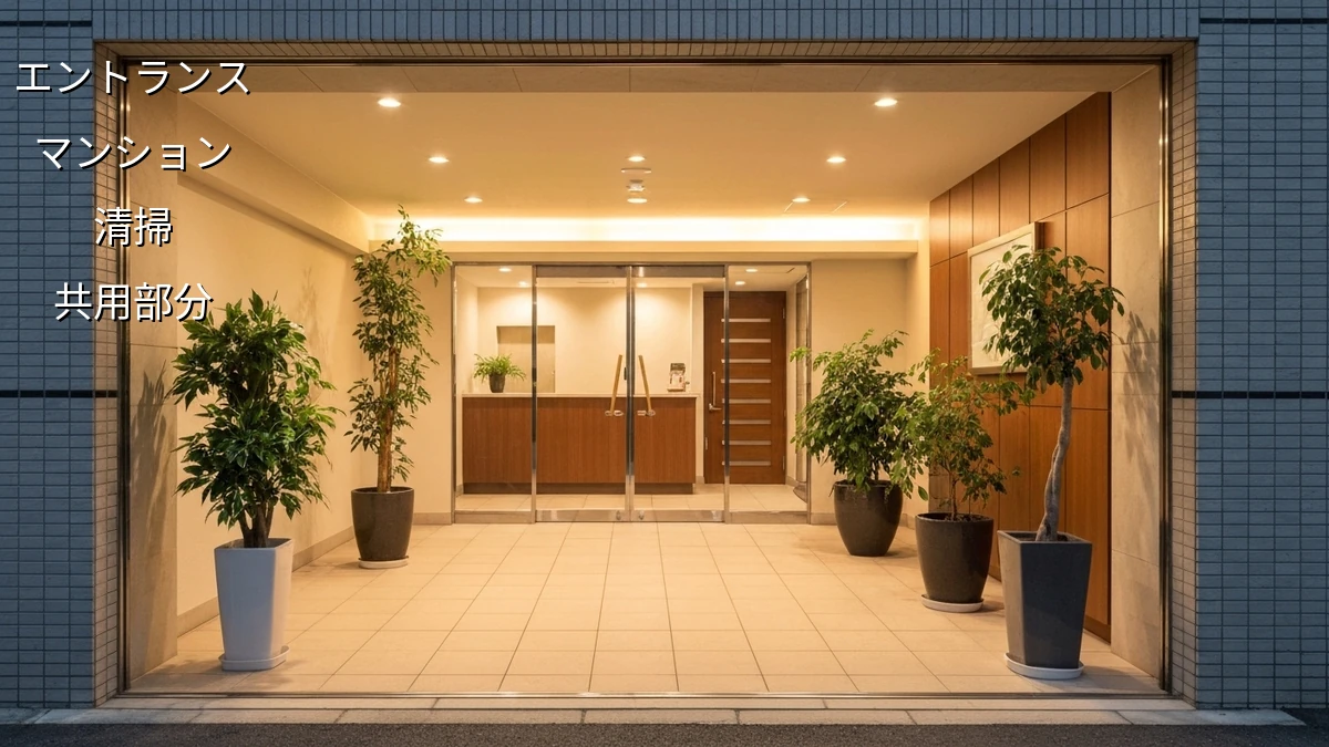 マンションの共用部分、清掃の頻度と業者の選び方